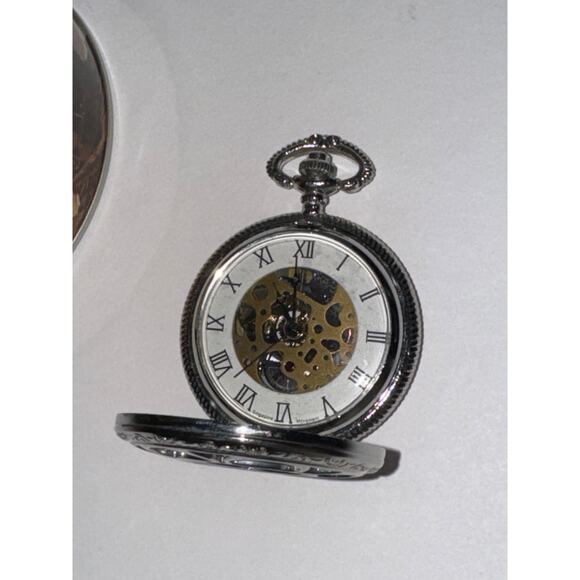 Kansas City Railroad Pocket Watch in tin - Picture 3 of 7